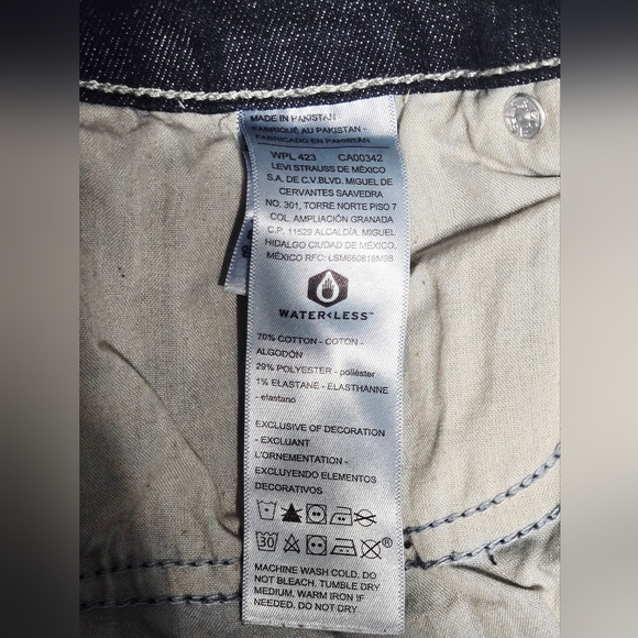 Levi Strauss Signature Gold Women's True Boot Jean Mid-Rise Stretch Denim 26 W38 - Picture 8 of 13